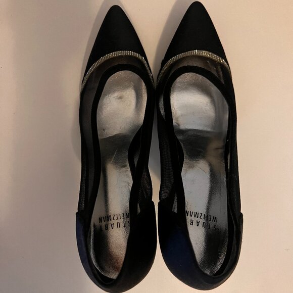 Stuart Weitzman Mesh Accent Heels (Size 8) - Picture 7 of 8